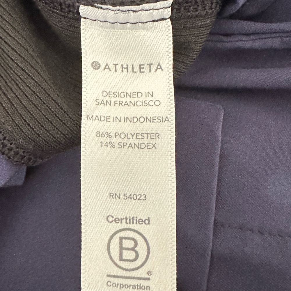 Athleta Brooklyn Jogger Blue Python Print Pants-S… - image 5